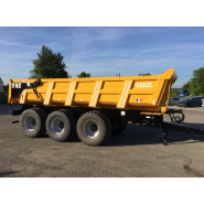 Remorque TP 70-32 - Benne 7,00x1,00 m - Volume 15,40-30,80 m³ (Tridem 130)_1