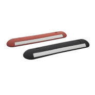 Séparateur de voies SEP - bandes réfléchissantes classe II - caoutchouc vierge vulcanisé - rouge-noir_1