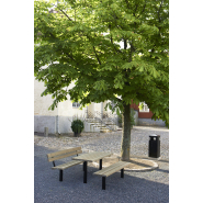 Table publique Ekeby réf 8037026-2 - Hags - 1300x660x700 mm - Montage 1h_1