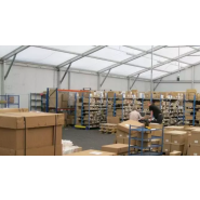 Tente industrielle disponible la location et à la vente pour vos besoins de stockage, temporaires ou plus durables_1