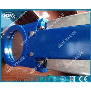 Vanne à guillotine NSV Valve - bidirectionnelle à siège résilient pour applications industrielles_1