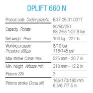 Dplift 660 N - Crics pour applications spéciales - Dino Paoli - Capacité 80/50/25T - Poids 103 kg_1