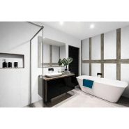 Grosfillex tuile de revêtement mural gx wall+ 11 pcs 30x60 cm blanc 431014_1