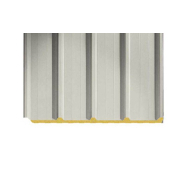 Panneau sandwich imitation tuile - Couverture isolante pour bâtiments - Épaisseurs 40, 50, 60 mm_2