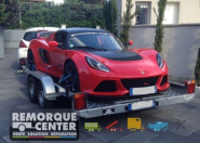 Porte voiture LIDER - grandes rampes - 2 essieux - PTAC 2000 kg - 394 x 190 cm - Référence 32670_1