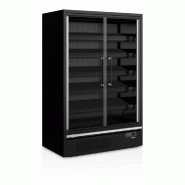 Vitrine réfrigérée pour supermarché à froid positif 1330mm Profondeur 740mm Galaxy+ GP14FGD Black TEFCOLD_1