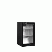 Arrière bar réfrigéré 1 porte DB106H noir TEFCOLD_1