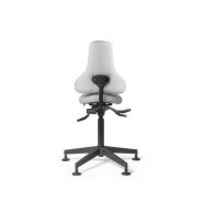 Chaise d'atelier simili cuir - Hobbit 247 - ergonomique avec réglages multiples_1