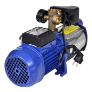 Vidaxl pompe à jet avec manomètre 1300 w 5100 l/h bleu 141599_1