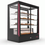 Vitrine réfrigérée 5 niveaux Pak Recta - accès avant et arrière | Sayl - PAK-RAA - Accès Avant_1