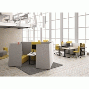 Cabines acoustiques box de réunion - H1420 x L1810 x L2500 mm - Réf 749_15733_1