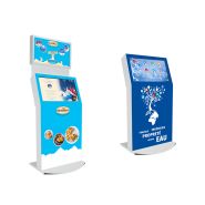Fullview 32 + 32'' - Borne de jeu en tôle et aluminium - BFast System - Écrans LED 32'' multi-touch - Dimensions (L) 81,3 x (H) 228,6 x (P) 64,8 cm_1