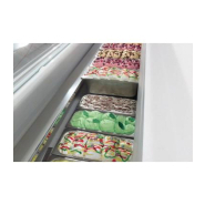 Vitrine à crèmes glacées froid statique pour chr, traiteurs, boulangeries, pâtisseries, marchands de glace et snacks -  isetta st isa_1