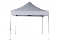 Barnum pliant semi-pro30 3x3m blanc - structure acier, toile imperméable 320g/m² et housse de transport_1