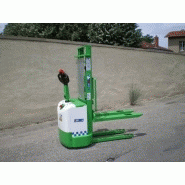 Gerbeur électrique d'occasion - 1000 kg à 2000 kg - Matériel révisé avec batterie neuve ou régénérée_1