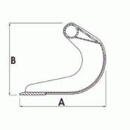 Godet type banane - option attache rapide - attec_1