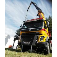 Grue auxiliaire Effer Big 505 - pression 360 bar - levage jusqu'à 300 txm_1