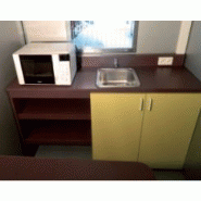 Roulotte de chantier isolé nu / 4.59 x 2.20 x 2.33 m_1