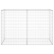 Vidaxl mur en gabion avec couvercles acier galvanisé 150x60x100 cm 147814_1
