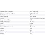 185534w - Conteneur de stockage isolé en laine de roche - 2 GK 314 OTE ISO avec bac de rétention intégré_1