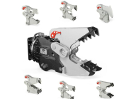 Broyeur multiprocesseur VTNEUROPE - 6 tailles et types de mâchoires disponibles, rotation 360°_1
