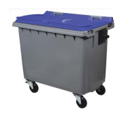 Conteneur Korok 4 Roues 660L - Disponible en plusieurs coloris - Fabrication Française_1