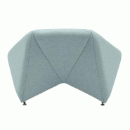 Fauteuil en tissu Fold- Softline - Feld Bleu clair_1