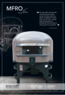 Four à pizza rotatif Mannaforni MFRO100DL - Capacité 6-7 pizzas - AVPN_1