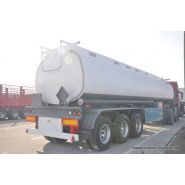 Remorques citerne carburant pétrolier - Xiamen Sunsky Trailer Co., Ltd - Capacité 40 000 L - Acier au carbone - 3 essieux_1