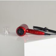 Sèche-cheveux Fusion rouge/noir - 1800W avec moteur silencieux et protection surchauffe_1