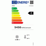 Armoire réfrigérée compacte froid négatif 3 portes vitrées ATOSA_1