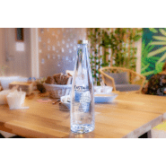 Fontaine écologique CASTALIE avec eau embouteillée sur place