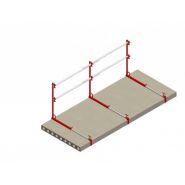 Garde corps pour dalles alvéolées - lagneaux - dimensions réglable de 910mm à 1620mm_1