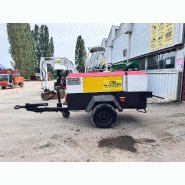 Ingersoll rand P180WD Compresseur de chantier sur remorque_1