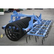 Rouleau agricole - Zagroda - Tasse avant en portée fixe avec Fonte Campbell Ø 700 mm_1