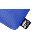 Trousse de toilette zippée en polyester 600D RPET - bleu foncé - 30g_1