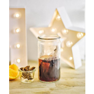 Bocaux en verre WECK tube 340 ml Ø 60mm avec couvercles en verre et joints (clips non inclus) - Réf. WN000054_1