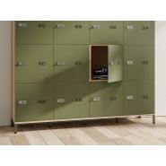 Casier 16 cases avec serrures à code fibo avec portes en métal_1