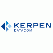 Cordon KERPEN Cat.6A (Classe EA) S/F, MegaLine F6-90, HiRose TM31, LS0H, bleu, 1 m_1