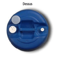 Fût 60L DTN - 2 bondes - 1 poignée - Bleu - Sotralentz_1