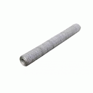 Vidaxl grillage pour volière acier galvanisé 25 x 1 m argenté 140424_1