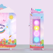 Machine à barbe à papa automatique 2800W M3 - Temps de fabrication 80 à 130 s/p - FESTI MARKET - Ref FM-M3-DCC - 4 couleurs, 30 motifs_1