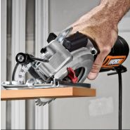 Scie circulaire compacte Worx WX427 - 710W - LaserGuide - Profondeur de coupe jusqu'à 46 mm - Poids 2.3 kg_1