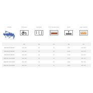Cm-lp3f - cultivateur agricole à dents rigides à ressort - Di Raimondo - largeur 235 à 495 cm_1