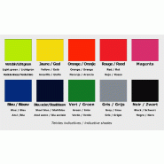 Panier magasin 28 litres 2 poignées - Magenta_1