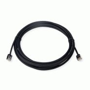 ROLINE Cordon DataCenter U/FTP Cat.6A (Classe EA), LSOH, slim, pour chemins très courts, noir, 0,5 m_1