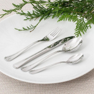 Couteaux à dessert Coral 17,8cm acier argent - par 12_1