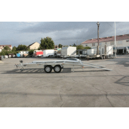 Remorque porte voiture 2700 kg roues dessous pan coupe - lider 39790_1