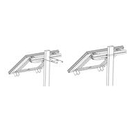 Support de fixation Uniteck pour panneau solaire 150W - Inclinaison réglable 0°-90° - Fabriqué en France_1