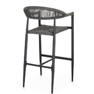 Tabouret de bar Jandia anthracite SA26/gris 53 x 56 x 105 cm -par 4_1